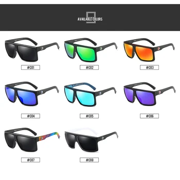 DUBERY Brand Design Polarized HD слънчеви очила мъжете шофиране нюанси мъжки ретро слънчеви очила за мъже лято огледало Oculos UV400 818