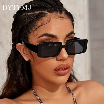 DYTYMJ квадратни слънчеви очила Жени луксозна марка дизайнерски слънчеви очила за мъже ретро дамски слънчеви очила на едро Lentes Mujer De Sol