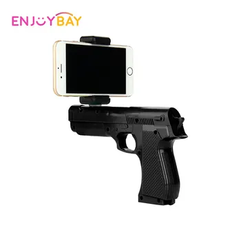 Enjoybay AR Gun Toy Bluetooth Game Handle Controllers Pistol w/ Телефон Stand Kids Stress Relief 3D Games Gun Toy For IOS Android