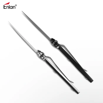 ENLAN открит лек джобен нож стомана 8Cr13mov,сгъваеми ножове за оцеляване и спасяване ножове подарък EDC инструмент дропшиппинг