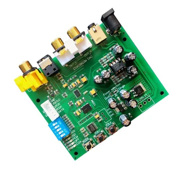 ES9038Q2M I2S IIS DSD DOP Коаксиален Fiber SPDIF Digital Audio КПР Decoder Board Support 32bit 384k DSD64/128/256 for HIFI A9-012