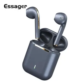 Essager TWS безжични слушалки Bluetooth слушалки слушалки Smart Touch слушалки за Xiaomi IPhone Huawei хендсфри