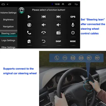 Essgoo 2din Android 9.1 автомобилното радио Bluetooth 9