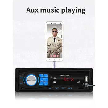 Essgoo Car Radio 1 Din Bluetooth Car Stereo In-dash FM, Aux Input Mp3 WMA USB AUX IN FM Car Player 1din