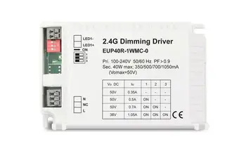 EUP40R-1WMC-0 40W RGB LED light controller Контролер с контролер 2.4 G идеален ефект модулация на светлината