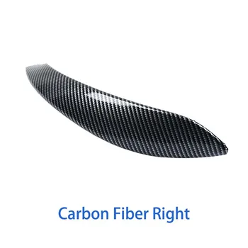 F30 Carbon Fiber сребристо черно автомобилна врата копчето на кутията на панела за BMW 3 4 series F30 F31 F32 F33 F34 F35 F36 F80 F82 F83 2013-2018