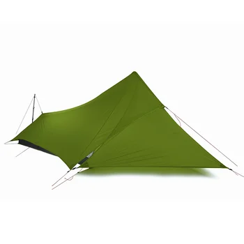 FLAME's CREED XUNSHANG 20D silnylon 1 човек отворен ultralight къмпинг палатка 3 сезон дъжд Fly палатка бреза
