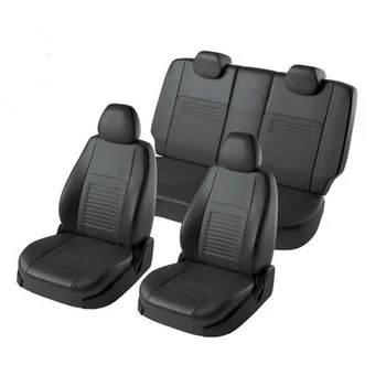 For Volkswagen Polo 2009-2020 gv. (разд. backside. backrest) (polo) fashion seat cover of экокожи [model торино ekokozha]