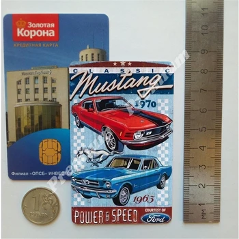 Fridge magnet souvenir е Ford е отпечатък винтажного на плаката
