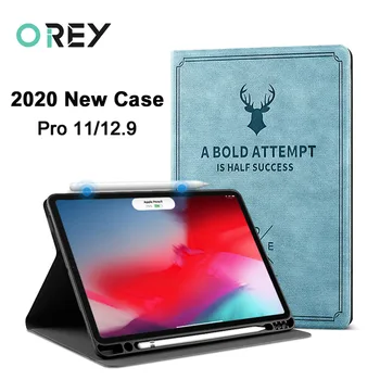 Funda For iPad Pro 2020 Case For Apple iPad Pro 11 12.9 inch 12 9 2020 делото сгъваема с притежател на молив калъф за таблет чанта