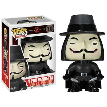 Funko POP V For Vendetta са подбрани модел детски играчки PVC 2020 фигурка на момче, играчки за Chlidren подарък за Рожден Ден