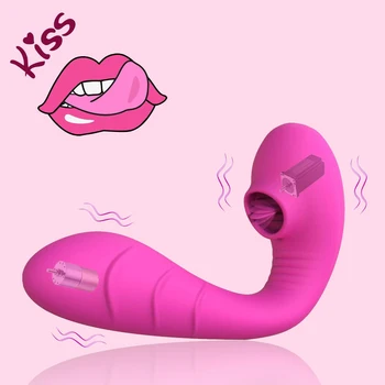 G Spot близането език вибратор зърната на клитора стимулатор интимни стоки, оргазъм, секс играчки за жени мастурбатор вагинален масаж