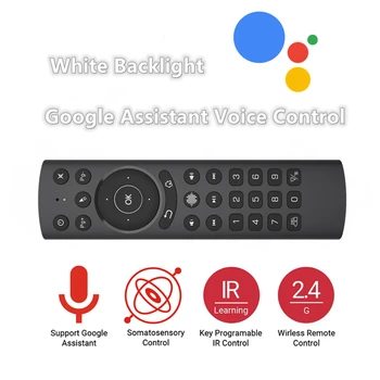 G20 G20S PRO Gyro Voice Remote Control IR Обучение 2.4 G Wireless Fly Air Mouse for X96 Mini H96 MAX Android TV Box