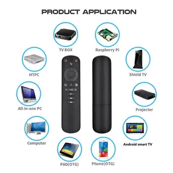 G50s гласова дистанционно управление Air Mouse Gyroscope2. 4G безжична с IR обучение микрофон за Android TV Box X3 Pro H96 Max X96 Max