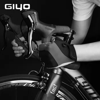 GIYO S-10 гел половината пръст открит спортни ръкавици МТВ велосипед Колоездене ръкавици на жените и мъжете под наем дишаща амортизирующий