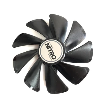 GPU RX 580 RX 570 Охладител Sapphire NITRO Gear LED вентилатор за охлаждане на карти RX580 RX570