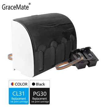 GraceMate PG30 CL31 XL CISS масова подмяна на мастило за Canon PG30 CL31 за PIXMA IP1800 IP2600 MP140 MP210 MP470 MX300 принтер