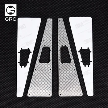 GRC trx4 протектор на предния капак метална опорна пластина на предния капак от неръждаема стомана, тапицерия лист за 1/10 RC верижен транспорт traxxas trx-4 TRX 4