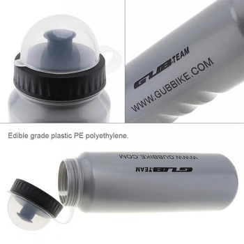 GUB 1000 мл велосипедна бутилка за вода преносими пластмасови колоездене, бутилки за вода с пылезащитным калъф аксесоари за велосипеди Спортна бутилка на открито