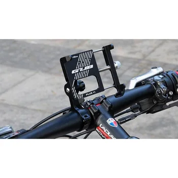 GUB PLUS 11 Aluminum Bicycle Phone Stand for 3.5-7-Инчов Multi-angle Rotatable Bike Phone Holder Motorcycle Handlebar 2020 New