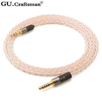 Gucraftsman 5N OFC silver за B&O Beoplay H9 3rd H9i H8 H8i H4 WH-1000XM3 линия обновяване слушалки mmcx кабел за слушалки