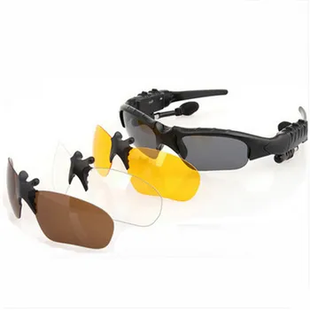 GutsyMan Fashion Sports Стерео Wireless Bluetooth 4.1 слушалки Телефон поляризирани слънчеви очила за шофиране/mp3 Riding Eyes очила