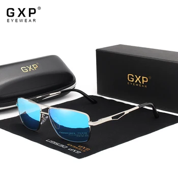 GXP 2020 Brand Classic Square слънчеви очила Polarized мъжки шофиране мъжки слънчеви очила Очила UV Blocking Oculos 7906