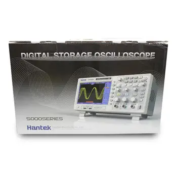 Hantek Dso5102p цифров запомнящият се осцилоскоп 100 Mhz канал 2 1gsa / s 7 