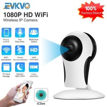 HD 1080P Mini Wifi Camera Indoor 10M Night Vision Two-way Audio Home Security IP Камера ВИДЕОНАБЛЮДЕНИЕ Камера Home/Nanny/Пет/Baby Monitor