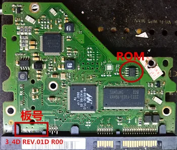 HDD ПХБ Board BF41-00281A 00 3_4D REV. 01D R00 за Samsung 3.5 SATA hard drive repair parts data recovery HD203WI/CE 2T