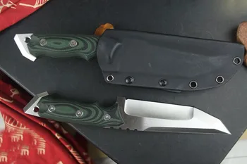 High-end D2 Survival Knives фиксирано острие тактически нож е много остър три ръба ловен нож изискан подарък