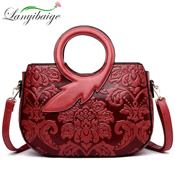 High end women ПУ чанта през рамо чанта за жени китайски стил жените луксозни чанти, дамски дизайнер чанта bolso mujer main sac