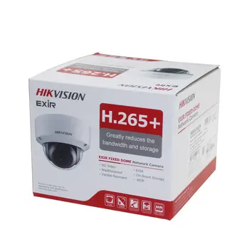 Hikvision 4mp IP camera DS-2CD2143G0-I IR30m Fixed Dome Network Camera replace DS-2CD2142FWD-I poe H. 265 waterproof camera ip67