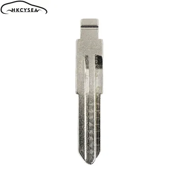 HKCYSEA выгравированная линия ключова нож празна скала режещи зъби Uncut Key Blade 06# NSN11 за Стария Nissan for Lishi 2 in 1 Tool