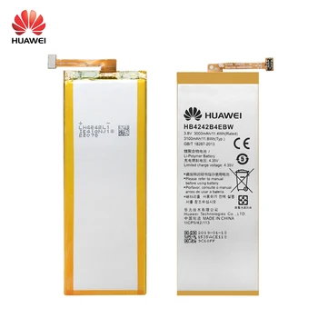 Huawei оригинална батерия HB4242B4EBW за Huawei Honor 6 / Honor 4X / Honor 7i / Shot X ShotX подмяна на телефон 3000mAh