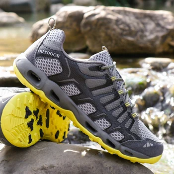 HUMTTO лятото дишащи Аква обувки открит мъжки маратонки износоустойчиви Мъжки спортно катерене Мъжки трекинг обувки размер голям 36-46