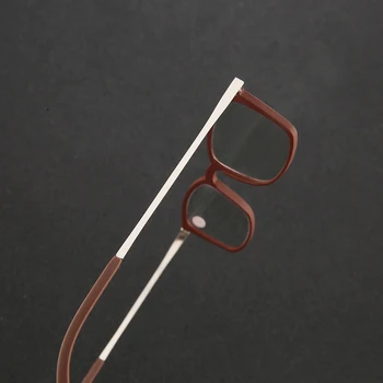 Iboode TR90 очила за четене на Мъже, Жени анти синя светлина квадратни очила за старческо с футляром компютърни очила +1.0 1.5 2.0 3.5