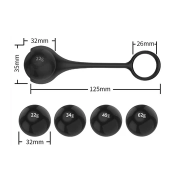 IKOKY Penis Training Penis Extender Extension Metal Топка Heavy Weight Hanger Stretcher Lasting Enhance Sex Toys for Men
