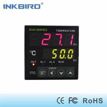 Inkbird ITC-100VH AC 100~240V цифрова led дисплей PID регулатор на температурата, за домашно приготвяне, доставка влечуги от Германия