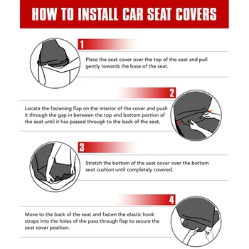 INSTANTARTS Сладко Куче Paw Pattern Automobile Seats Протектор против хлъзгане, предни/задни капаци за столчета за автомобил комплект меки възглавници и седалки за кола