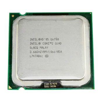 Intel Core 2 Quad Q6700 q6700 2.66 Ghz /8M / 1066GHz Socket 775 CPU процесор