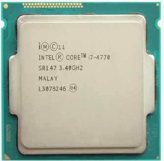 Intel Core Процесор I7-4770 I7-4770 i7-4770 CPU LGA 1150 Quad-Core cpu правилно десктоп процесор може да работи