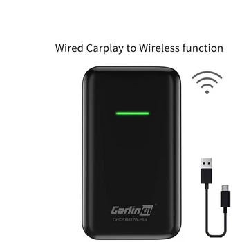 IOS 13 2.0 USB Update Wireless Carlinkit Apple CarPlay Auto Connect for Car Original OEM Wired CarPlay To Wireless Carplay Black