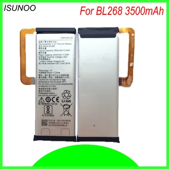 ISUNOO оригиналната смяна на батерията BL268 BL 268 BL-268 3500mAh за lenovo ZUK Z2 Smart Mobile Phone Battery с инструменти за ремонт