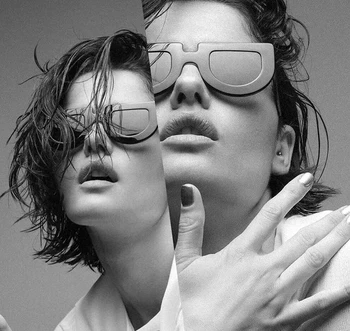 JackJad Fashion Cool Unique Irregular Frame Style Слънчеви Очила За Жени На Улицата Обков Марка Дизайнерски Слънчеви Очила Oculos De Sol S8045
