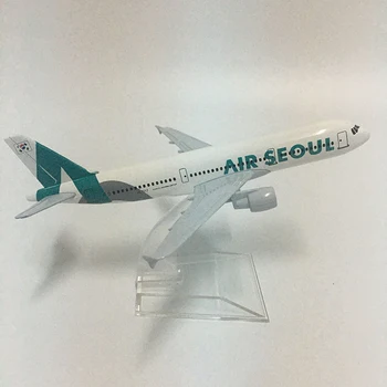 JASON TUTU 16CM Korean Air Seoul Airbus A380 Plane Airplane Model Model въздухоплавателни средства Model Toy 1:400 scale Diecast Metal Planes toy