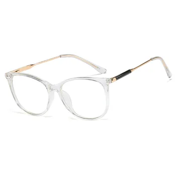 JASPEER TR90 оптични рамки дамска мода TR90 очила ретро очила метална рамка за очила пролет крак очила с високо качество