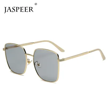 JASPEER квадратни слънчеви очила мъжете марка дизайнер реколта UV400 шофиране слънцезащитно стъкло жени нюанси на мода очила