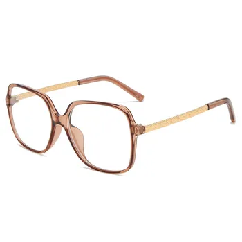 JASPEER класически квадратни слънчеви очила рамка дамски слънчеви очила мъжете UV400 марка дизайнер на очила Очила, оптични рамки и метални крака