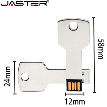JASTER metal bullet shape usb flash drive Memory stick gold silver bullets pendrive 4GB 8GB 16GB 32GB 64GB keychian gift
